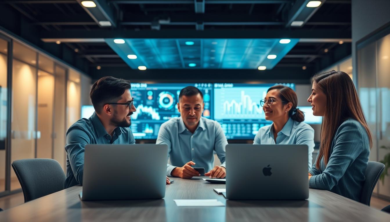 Enterprise software dashboards and business process automation